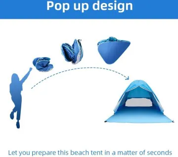BOTC Pop-up tent kamperen