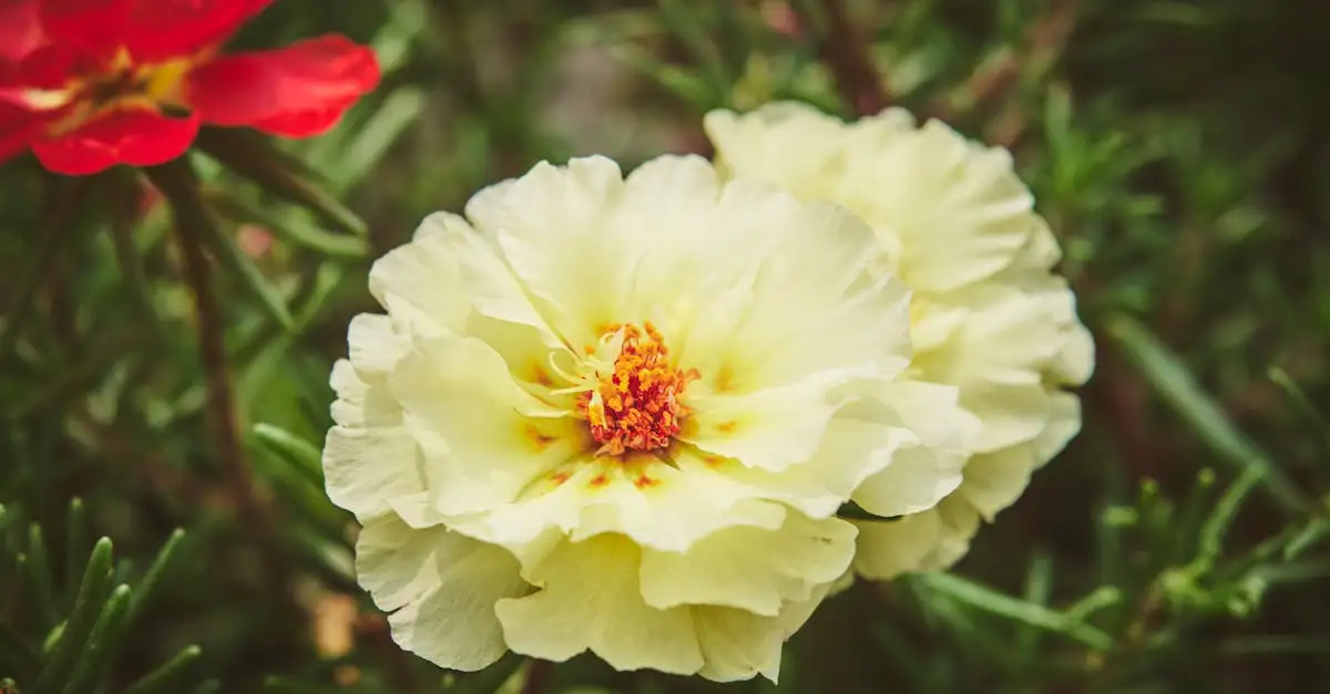 Rode tuinplanten kopen voor een sfeervolle tuin