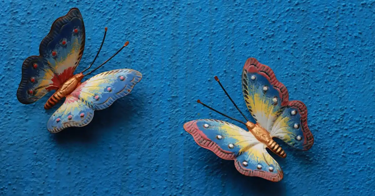 Vlinders tuindecoratie kopen voor een kleurrijke tuin