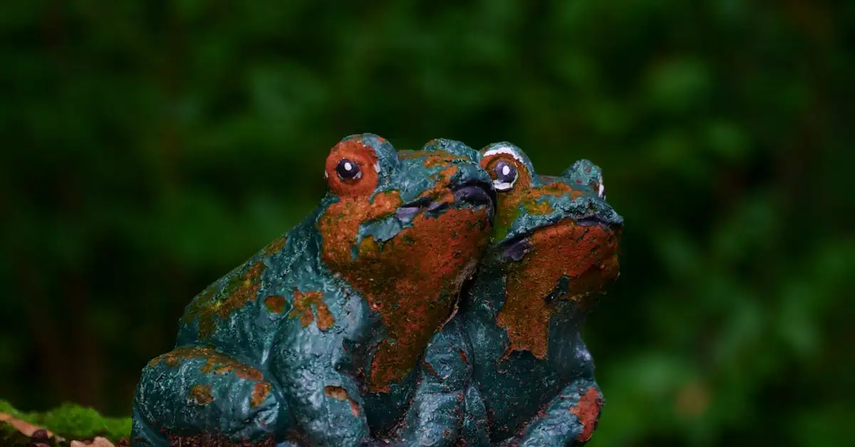 Leuke tuindecoratie kikkers voor elke tuin